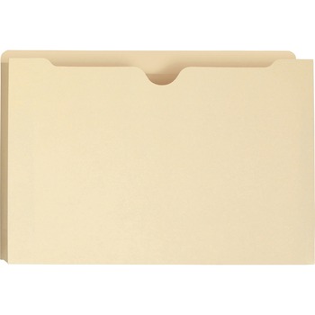Smead Manila File Jackets, 2-Ply Top, 2&quot; Exp, Legal, 11 Point, Manila, 50/BX