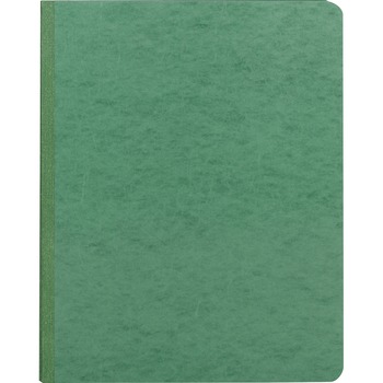 Smead Side Opening PressGuard Report Cover, Prong Fastener, Letter, Green