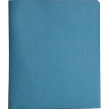 Smead Heavyweight 2-Pocket Folder w/Tang Fastener, Letter, 1/2&quot; Cap, Blue, 25/Box
