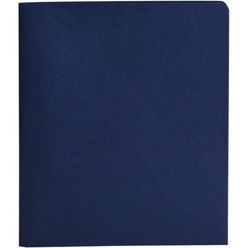 Smead Heavyweight 2-Pocket Folder w/Tang Fastener, Letter, 1/2&quot; Cap, Dark Blue, 25/Box