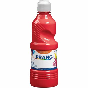 Prang Ready-to-Use Tempera Paint, Red, 16 oz