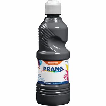 Prang Ready-to-Use Tempera Paint, Black, 16 oz