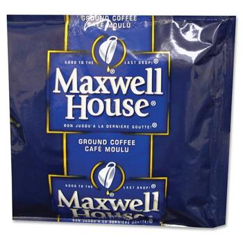 Maxwell House Coffee, Regular Ground, 1.5oz Pack, 42/Carton