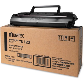 Muratec TS120 Toner, 5500 Page-Yield, Black