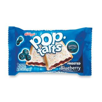 Pop-Tarts Frosted Blueberry, 3.67 oz, 2/Pack, 6 Packs/Box