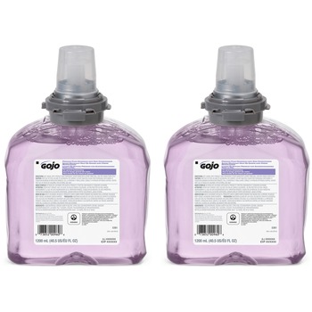 GOJO Premium Foam Handwash with Skin Conditioners , 1200 mL Refill for TFX™ Dispenser,2 Refills/Carton
