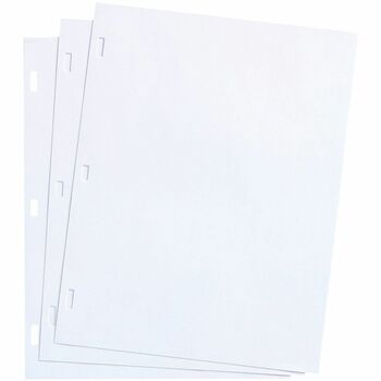 Wilson Jones Ledger Sheets for Corporation and Minute Book, White, 11 x 8-1/2, 100 Sheets