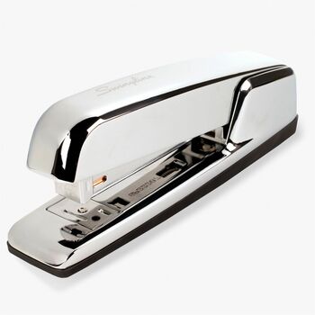 Swingline&#174; 747 Business Full Strip Desk Stapler, 20-Sheet Capacity, Polished Chrome