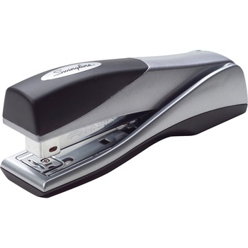 Swingline Optima Grip Full Strip Stapler, 25-Sheet Capacity, Silver