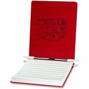 ACCO PRESSTEX Covers w/Storage Hooks, 6&quot; Cap, 9 1/2 x 11, Executive Red