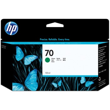 HP 70, (C9457A) Green Original Ink Cartridge