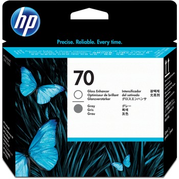 HP 70, (C9410A) Gloss Enhancer/Gray Printhead