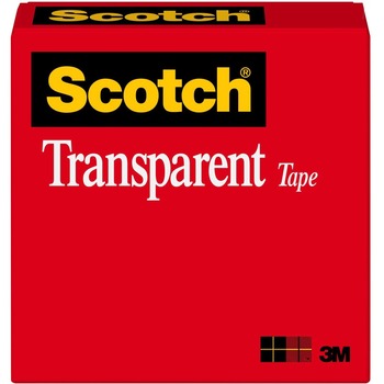 Scotch™ Transparent Tape, 3/4&quot; x 1296&quot;, 1&quot; Core, Clear