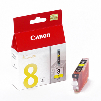 Canon 0620B015 (CLI-8) ChromaLife100+ Ink, Assorted, 8/PK