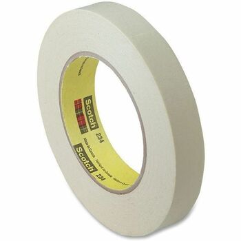 Scotch General Purpose Masking Tape 234, 3/4&quot; x 60 yds., 3&quot; Core, Tan