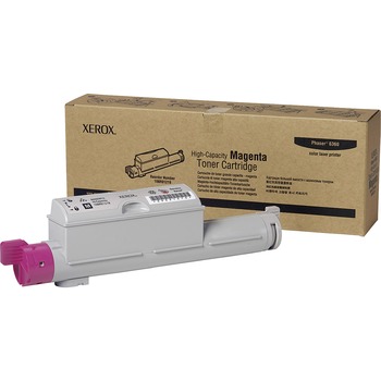 Xerox 106R01219 High-Yield Toner, 12000 Page-Yield, Magenta