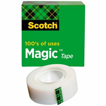 Scotch Magic Tape Refill, 3/4&quot; x 1000&quot;, 1&quot; Core, Clear