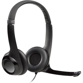 Logitech H390 USB Headset w/Noise-Canceling Microphone