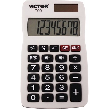 Victor&#174; 700 Pocket Calculator, 8-Digit LCD