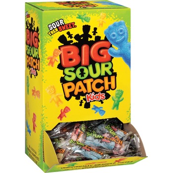 Sour Patch Fruit Flavored Candy, Grab-and-Go, 240-Pieces/Box