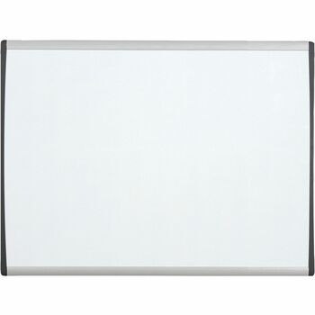 Quartet&#174; Magnetic Dry-Erase Board, Steel, 11 x 14, White Surface, Silver Aluminum Frame