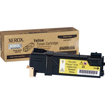 Xerox&#174; 106R01333 Toner, 1000 Page-Yield, Yellow