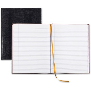 Blueline Large Executive Notebook, College Ruled, 8.5&quot; x 10.75&quot;, White Paper, Blue Cover, 75 Sheets