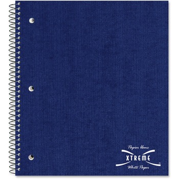 National 3 Subject Wirebound Notebook, College Rule, 11 x 8 7/8, White, 150 Sheets