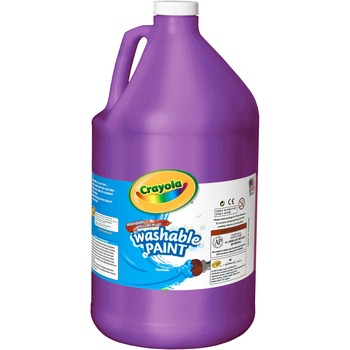 Crayola Washable Paint, 128 oz. Container, Violet