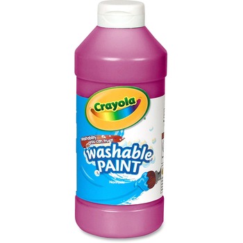 Crayola Washable Paint, 16 oz. Bottle, Magenta