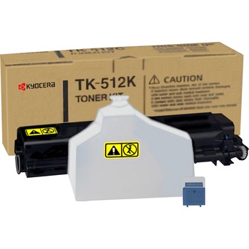Kyocera TK512K Toner, 8000 Page-Yield, Black