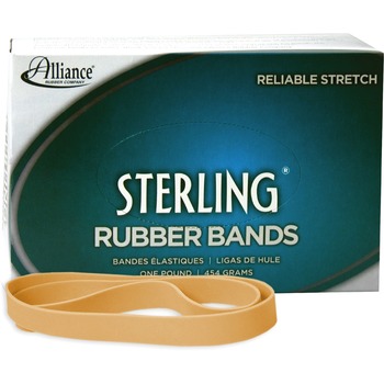 Alliance Rubber Company Sterling Rubber Bands Rubber Bands, 105, 5 x 5/8, 70 Bands/1lb Box