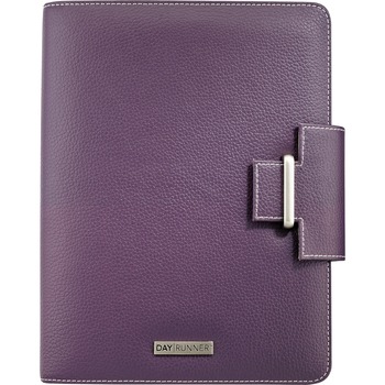 AT-A-GLANCE Day Runner Terramo Refillable Planner, 5 1/2 x 8 1/2, Eggplant