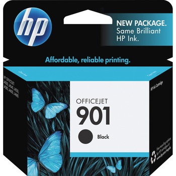 HP 901 Ink Cartridge, Black (CC653AN)