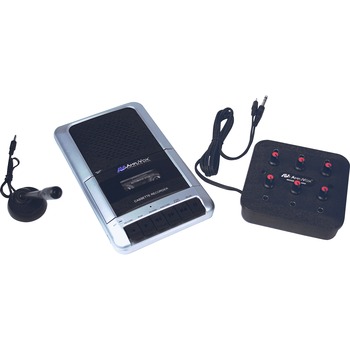 AmpliVox Portable Four-Station Listening Center Audio Cassette Recorder