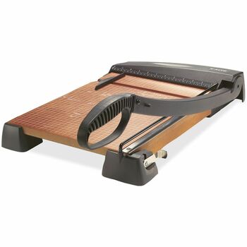X-ACTO Heavy-Duty Wood Base Guillotine Trimmer, 15 Sheets, 12&quot; x 15&quot;