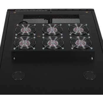Tripp Lite by Eaton SRFANROOF Roof-Mounted Fan Panel, 120V, 6 high-performance fans; 5-15P plug