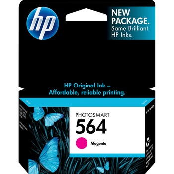 HP 564 Ink Cartridge, Magenta (CB319WN)