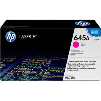 HP 645A (C9733A) Toner Cartridge, Magenta