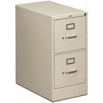 HON 510 Series Two-Drawer Full-Suspension File, Letter, 29h x25d, Light Gray