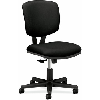 HON Volt Series Task Chair with Synchro-Tilt, Black Fabric
