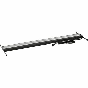 HON Recessed Task Light for 60&quot;-72&quot; W Overhead Storage, Black Finish