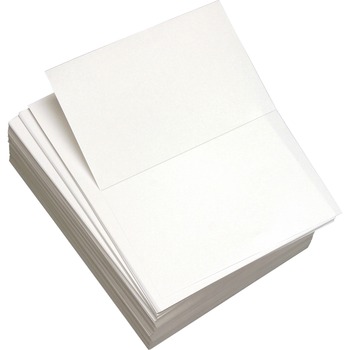 Domtar Custom Cut-Sheet Copy Paper, 92 Brightness, 20lb, 8-1/2x11, White, 2500/Carton