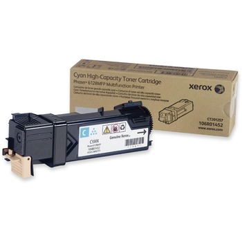 Xerox 106R01452 Toner, 3100 Page-Yield, Cyan