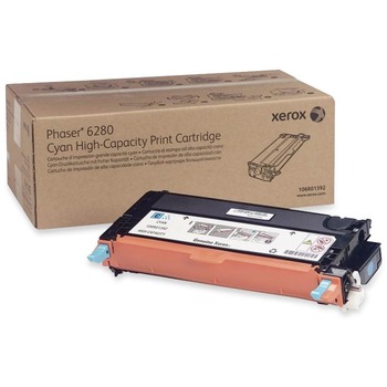 Xerox 106R01392 High-Yield Toner, 5900 Page-Yield, Cyan