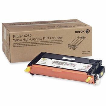 Xerox 106R01394 High-Yield Toner, 5900 Page-Yield, Yellow