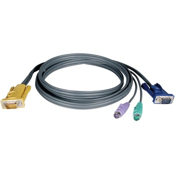 Tripp Lite by Eaton P774-010 10ft KVM Switch PS/2 3-in-1 Cable Kit, 10&#39;