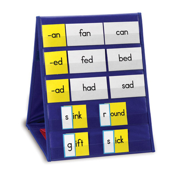 Learning Resources Tabletop Pocket Chart for Grades 1-3