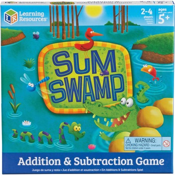 Learning Resources Sum Swamp Addition &amp; Subtraction Game, Ages 4and Up