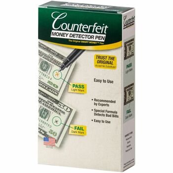 Dri-Mark Smart Money Counterfeit Bill Detector Pen for Use w/U.S. Currency, Dozen